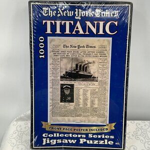 The New York Times Titanic Jigsaw Puzzle 1000 Pieces Collectors Series
